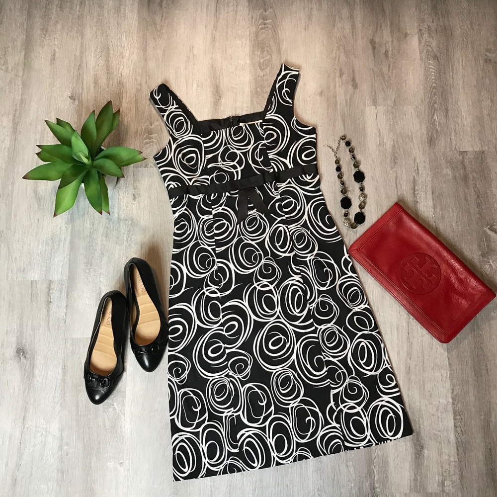 Black and White Dress